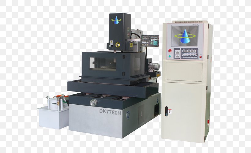 Machine Electrical Discharge Machining Cutting Computer Numerical Control Manufacturing, PNG, 600x500px, Machine, Computer Numerical Control, Cutting, Die, Electric Motor Download Free