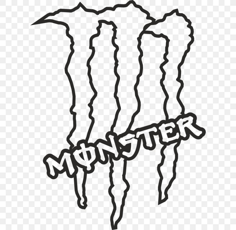 Monster Energy Stencil Clip Art Наклейка Logo, PNG, 800x800px, Watercolor, Cartoon, Flower, Frame, Heart Download Free