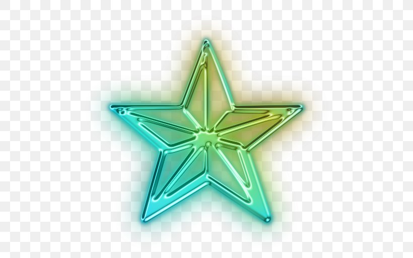 Neon Star Graphic Design, PNG, 512x512px, Neon, Christmas Ornament, Drawing, Green, Helium Download Free