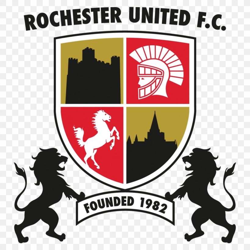 Rochester United F.C. Southern Counties East Football League Canterbury City F.C. Tunbridge Wells F.C., PNG, 1024x1024px, Rochester, Area, Brand, Football, Football Team Download Free