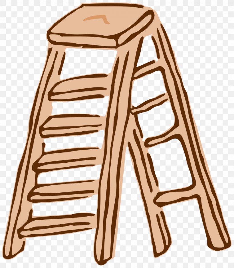 Clip Art Vector Graphics Openclipart Ladder Image, PNG, 873x1000px, Ladder, Drawing, Furniture, Public Domain, Silhouette Download Free