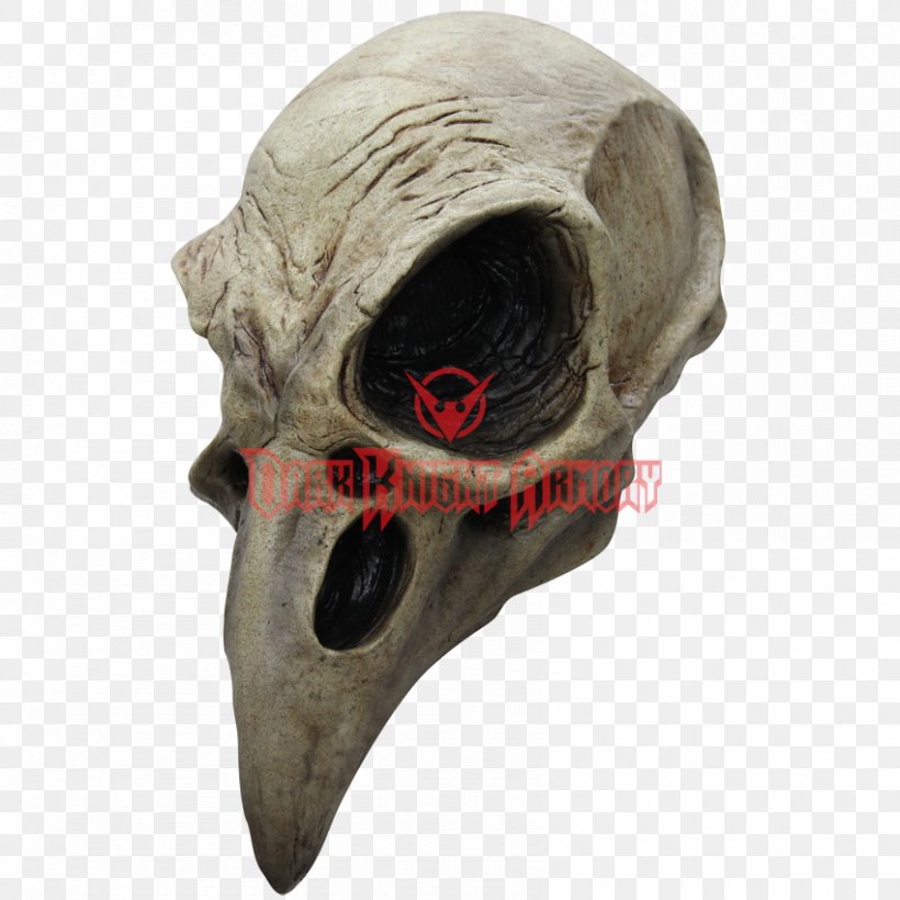 Crow Bird Latex Mask Skull, PNG, 850x850px, Crow, Beak, Bird, Bone, Clothing Download Free