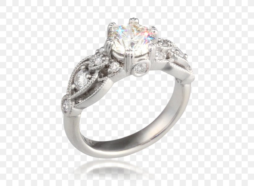 Engagement Ring Solitaire Wedding Ring, PNG, 600x600px, Ring, Antique, Body Jewellery, Body Jewelry, Classic Download Free