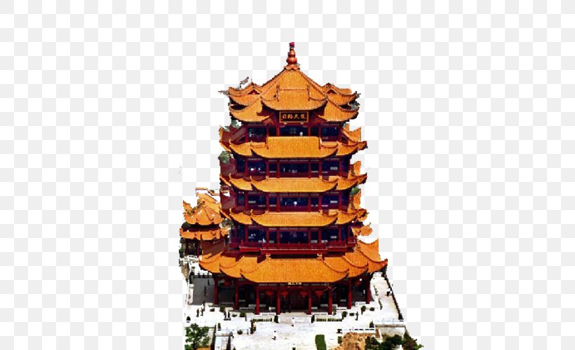 Yellow Crane Tower Chinese Architecture, PNG, 500x500px, Yellow Crane Tower, Architecture, Chinese Architecture, Designer, Google Images Download Free