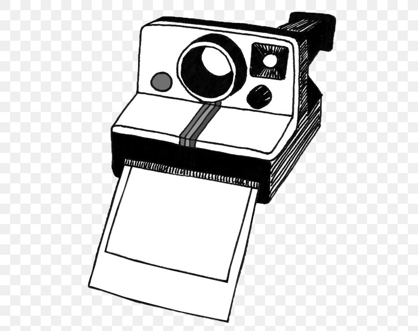 Instant Camera Printing Clip Art, PNG, 572x650px, Instant Camera, Art, Black, Black And White, Camera Download Free