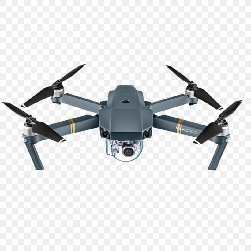 Mavic Pro Unmanned Aerial Vehicle Quadcopter DJI First-person View, PNG, 1000x1000px, 4k Resolution, Mavic Pro, Aircraft, Camera, Dji Download Free