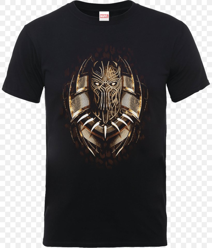 T-shirt Black Panther Erik Killmonger Hoodie Okoye, PNG, 807x960px, Tshirt, Black Panther, Brand, Clothing, Clothing Sizes Download Free