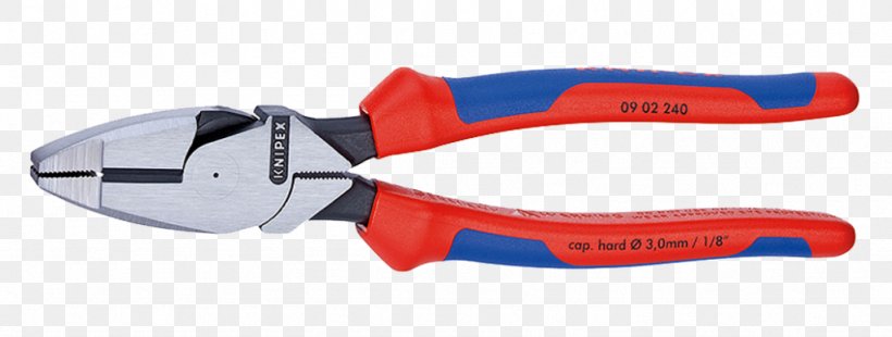 Hand Tool Lineman's Pliers Knipex Needle-nose Pliers, PNG, 1024x388px, Hand Tool, Alicates Universales, Cutting Tool, Diagonal Pliers, Electrician Download Free