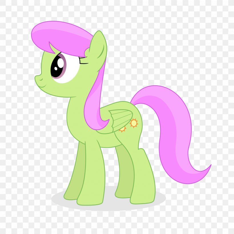 Pony Horse Green Clip Art, PNG, 2000x2000px, Pony, Animal, Animal Figure, Cartoon, Fictional Character Download Free