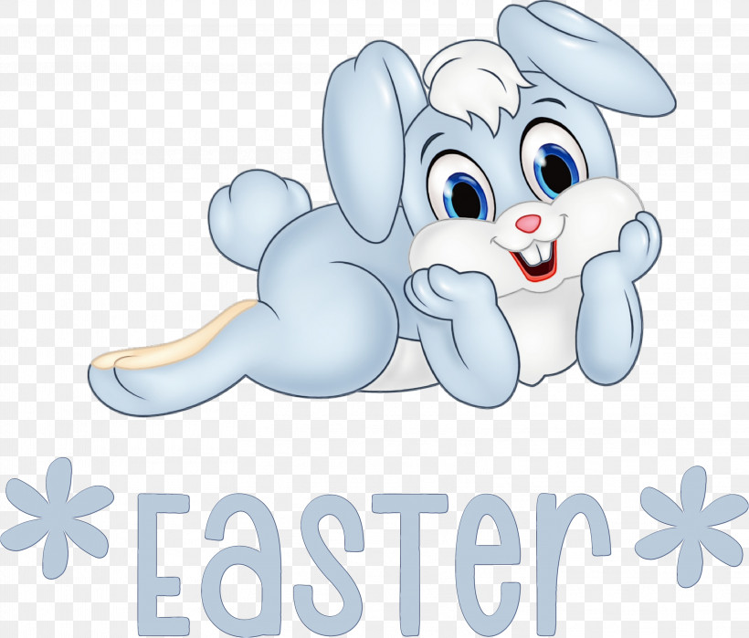 Royalty-free Cartoon Painting Silhouette Text, PNG, 3217x2746px, Easter Bunny, Cartoon, Easter Day, Paint, Painting Download Free