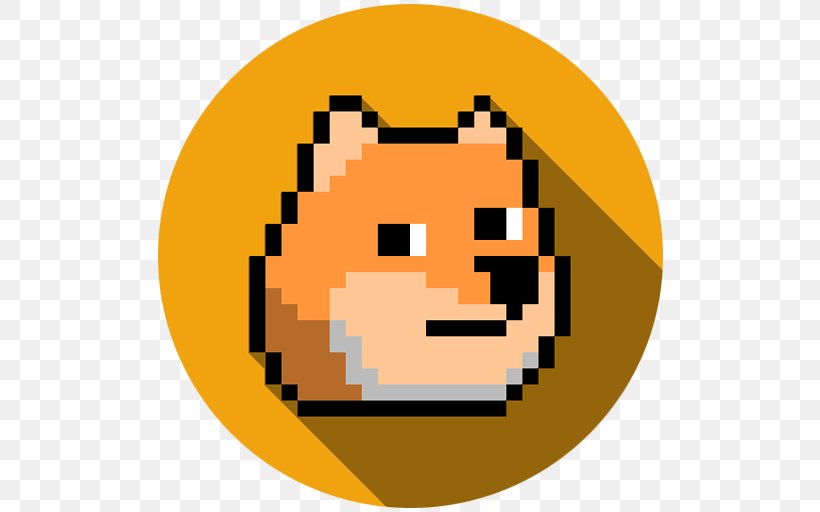Doge Pixel Art YouTube, PNG, 512x512px, Doge, Art, Doge Weather, Dogecoin, Internet Meme Download Free