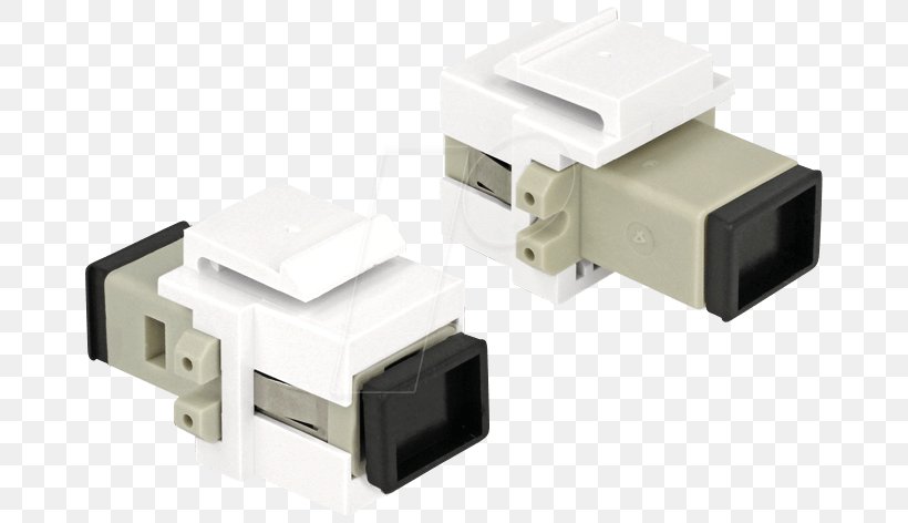 Electrical Connector Keystone Module Buchse Optical Fiber DIN Connector, PNG, 680x472px, Electrical Connector, Adapter, Buchse, Computer Port, De Lock Download Free