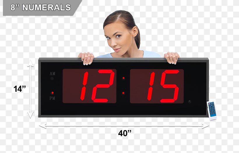 Alarm Clocks Display Device Digital Clock Light-emitting Diode, PNG, 800x527px, Clock, Alarm Clock, Alarm Clocks, Backup Battery, Blue Download Free