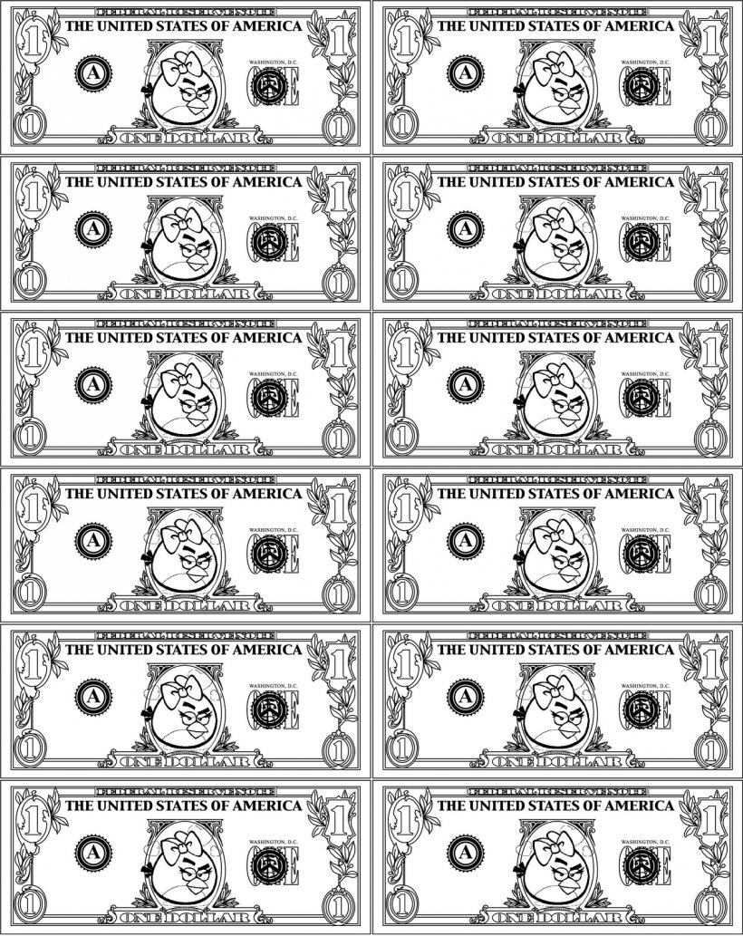 Angry Birds Epic Angry Birds Space Colouring Pages Money, PNG, 1269x1600px, Angry Birds, Angry Birds Epic, Angry Birds Space, Area, Bank Download Free
