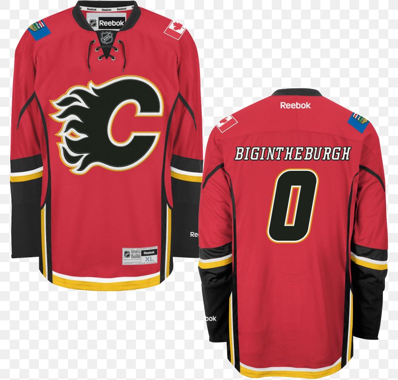 Calgary Flames National Hockey League Hockey Jersey NHL Uniform, PNG, 780x783px, Calgary Flames, Adidas, Brand, Brian Elliott, Clothing Download Free
