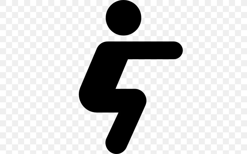 Squat Clip Art, PNG, 512x512px, Squat, Black And White, Computer Font, Crossfit, Exercise Download Free