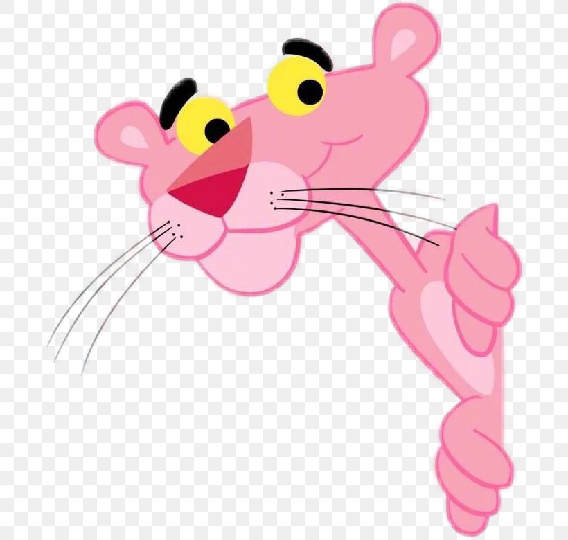 The Pink Panther Black Panther Pink Panthers Drawing, PNG, 693x780px, Watercolor, Cartoon, Flower, Frame, Heart Download Free