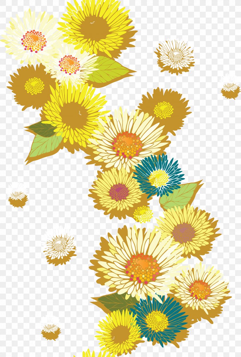 Common Sunflower Clip Art, PNG, 2043x3030px, Common Sunflower, Calendula, Chrysanths, Cut Flowers, Daisy Download Free
