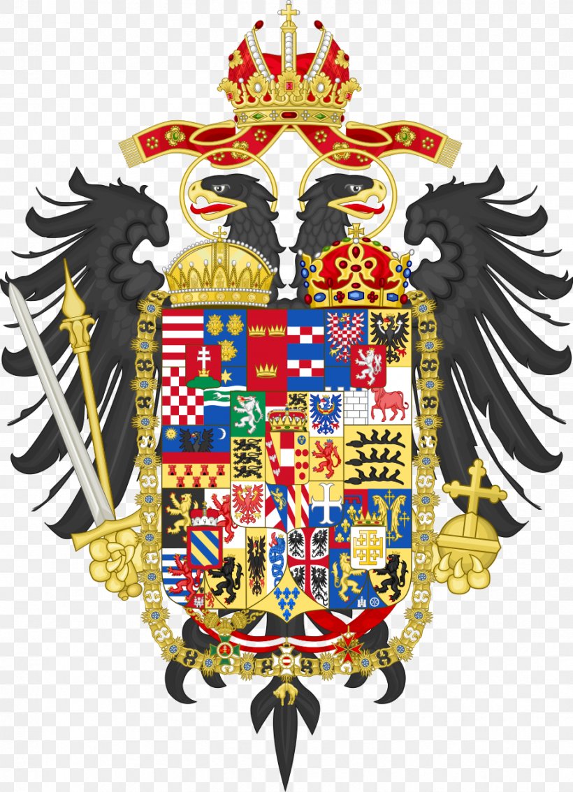 Austrian Empire Holy Roman Empire Holy Roman Emperor House Of Habsburg, PNG, 919x1271px, Austrian Empire, Badge, Charles V, Charles Vi Holy Roman Emperor, Coat Of Arms Download Free