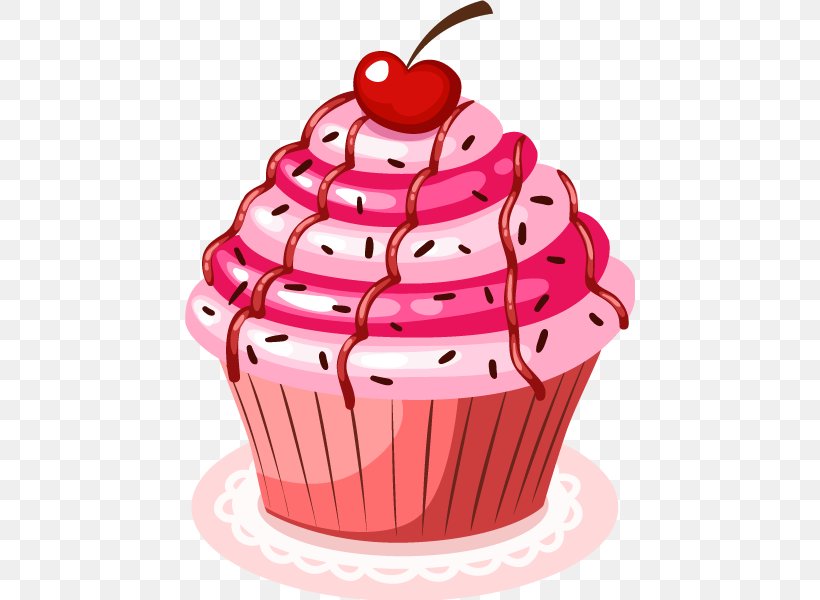 Cupcake Red Velvet Cake Clip Art Frosting & Icing, PNG, 450x600px, Cupcake, Bakery, Baking Cup, Buttercream, Cake Download Free