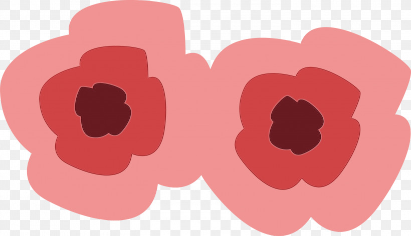 Flower Petal Red Meter Close-up, PNG, 2999x1729px, Watercolor, Closeup, Flower, Meter, Paint Download Free