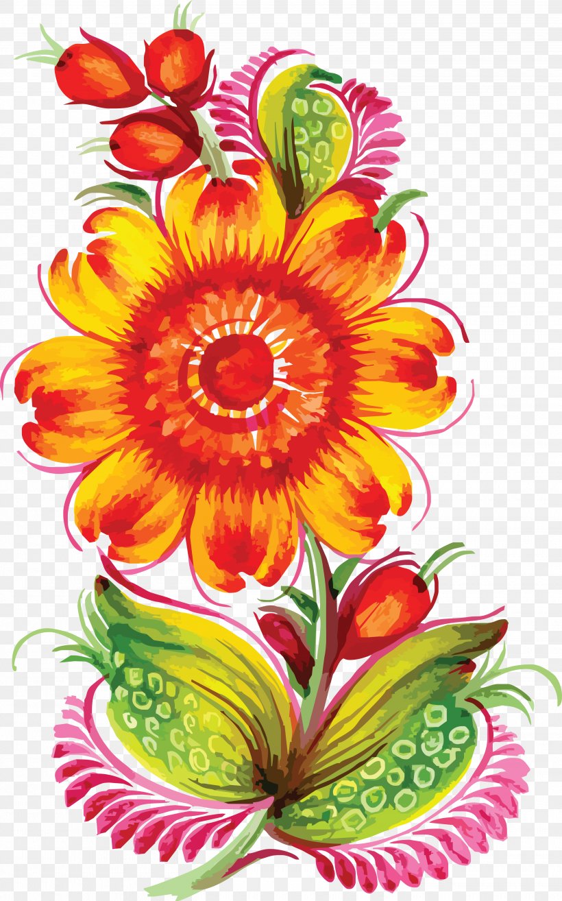 Painting Flower Cdr, PNG, 2920x4681px, Painting, Art, Cdr, Chrysanths, Cut Flowers Download Free