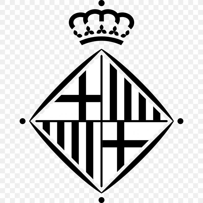 Barcelona City Council Coat Of Arms Of Barcelona OUA Gestió Del Territori I Urbanisme Escutcheon, PNG, 1472x1472px, Coat Of Arms Of Barcelona, Area, Barcelona, Black, Black And White Download Free