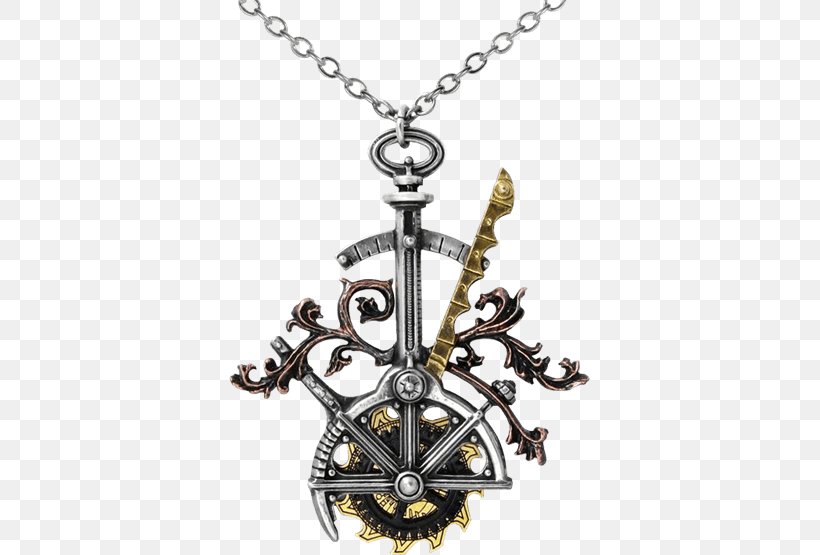 Locket Necklace Charms & Pendants Silver Steam, PNG, 555x555px, Locket, Alchemy, Anchor, Chain, Charms Pendants Download Free
