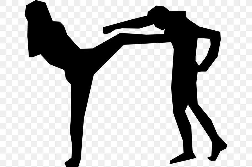 Muay Thai Kickboxing Clip Art, PNG, 660x544px, Muay Thai, Arm, Black And White, Boxing, Hand Download Free