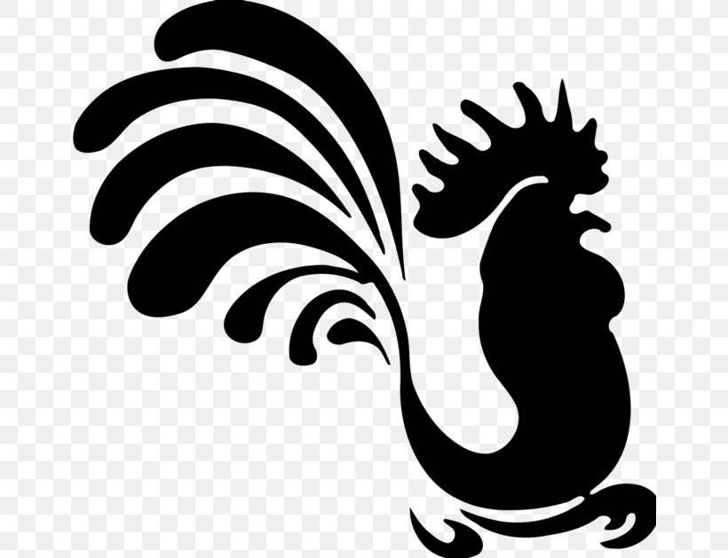 Chicken Rooster Silhouette Clip Art, PNG, 659x629px, Chicken, Artwork, Beak, Bird, Black And White Download Free