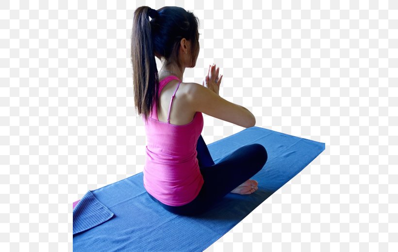 Pilates Yoga Mat Shoulder Hip, PNG, 520x520px, Watercolor, Cartoon, Flower, Frame, Heart Download Free