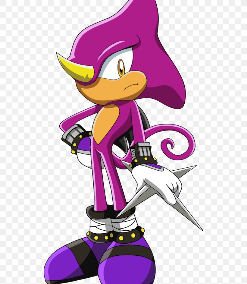 Espio The Chameleon Sonic The Hedgehog Chameleons Doctor Eggman Shadow The Hedgehog, PNG, 530x942px, Espio The Chameleon, Art, Beak, Bird, Cartoon Download Free