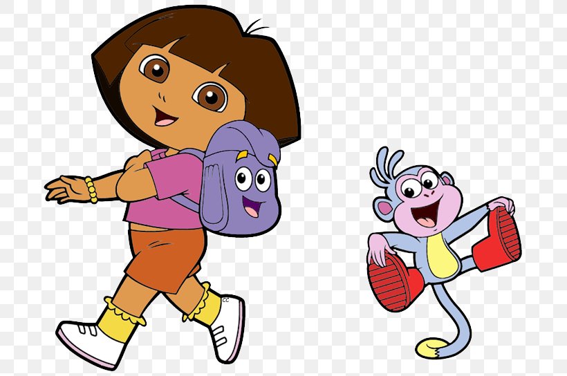 Swiper Tico Backpack Cartoon Clip Art, PNG, 707x544px, Watercolor, Cartoon, Flower, Frame, Heart Download Free