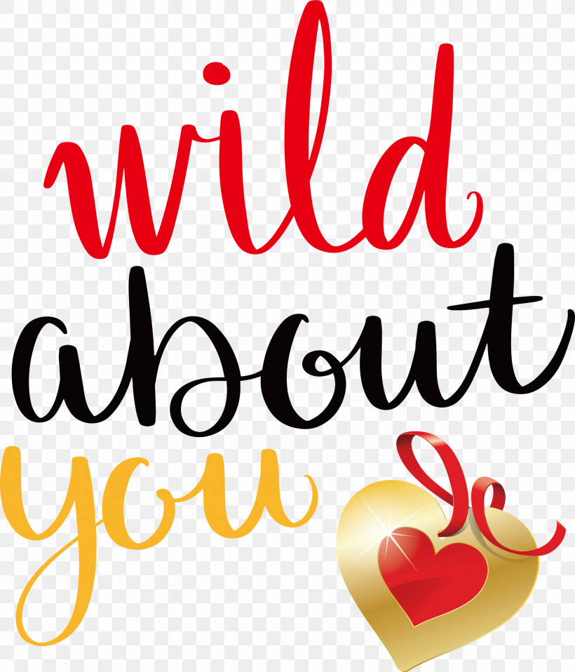 Wild About You Valentines Day Valentine, PNG, 2567x3000px, Valentines Day, Calligraphy, Geometry, Line, M Download Free