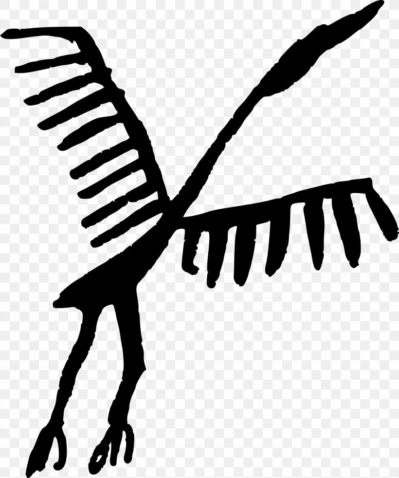 Cave Painting Rock Art Clip Art, PNG, 1602x1920px, Cave Painting, Art, Beak, Bird, Black And White Download Free