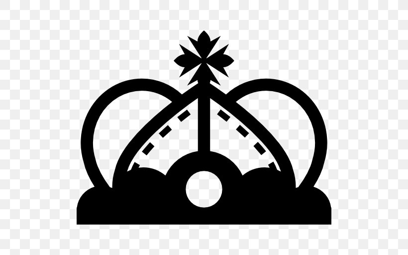 Crown Jewels Of The United Kingdom Cross And Crown Symbol Christian Cross, PNG, 512x512px, Crown Jewels Of The United Kingdom, Artwork, Black And White, Christian Cross, Cross Download Free