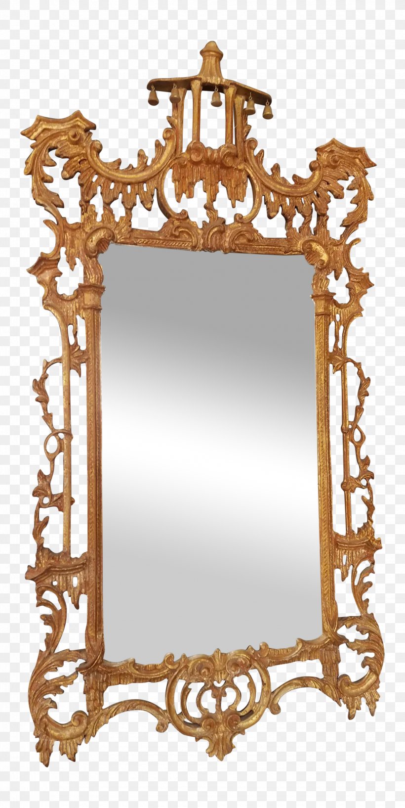 Gold Chinese Magic Mirror Chinoiserie, PNG, 2043x4072px, Gold, Chinese Magic Mirror, Chinoiserie, Decor, Furniture Download Free