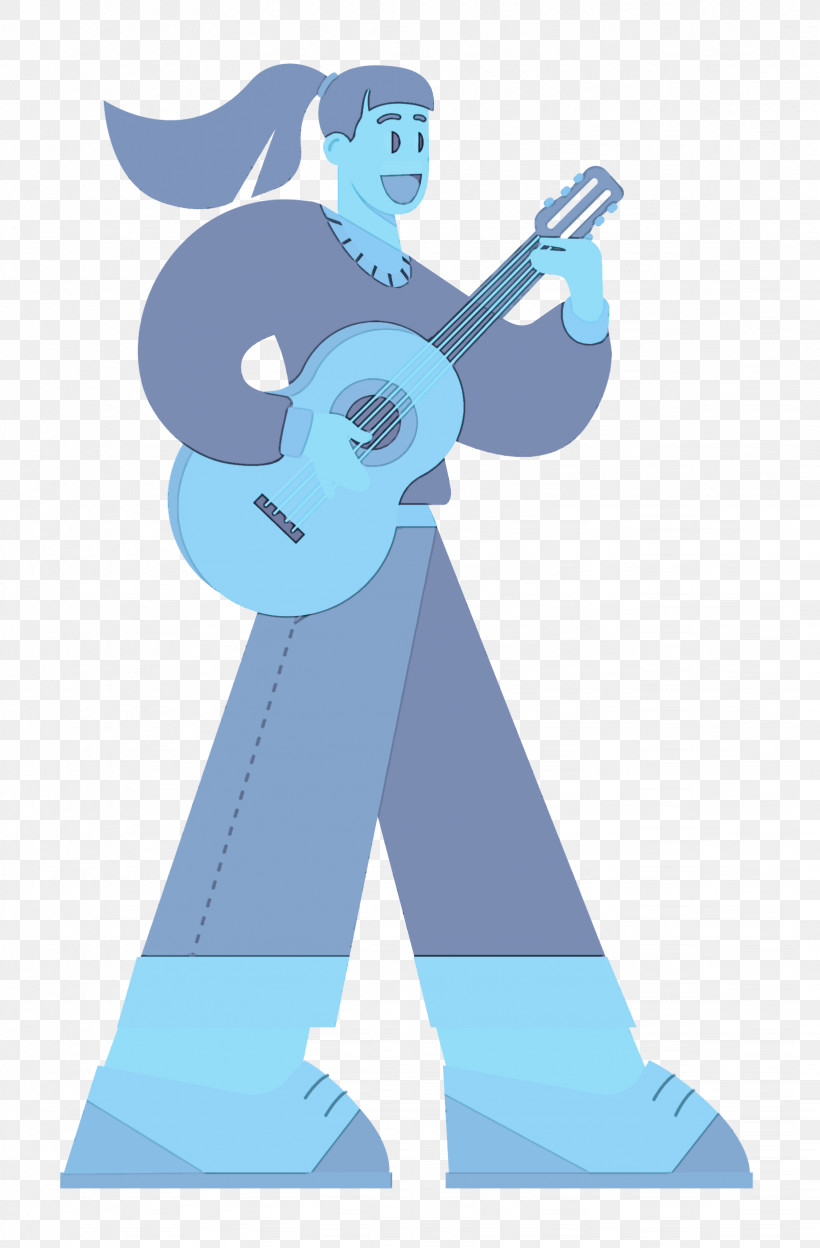 Playing The Guitar Music Guitar, PNG, 1642x2500px, Playing The Guitar, Animation, Cartoon, Drawing, Electric Guitar Download Free