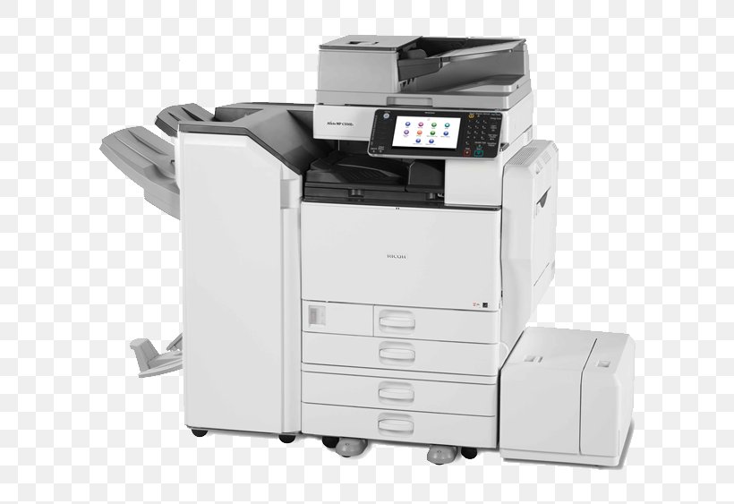 Ricoh Multi-function Printer Photocopier Printing, PNG, 750x563px, Ricoh, Color, Color Printing, Copying, Digital Imaging Download Free