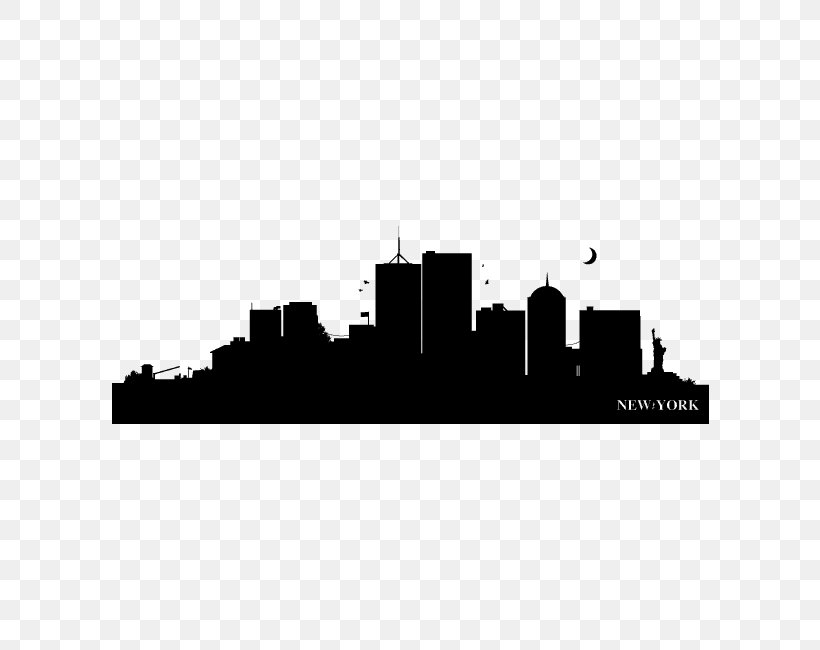 Silhouette Building Skyline, PNG, 650x650px, Silhouette, Black And ...