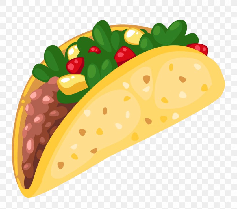 Taco Mexican Cuisine Burrito Clip Art, PNG, 1000x885px, Taco, Burrito, Corn Tortilla, Cuisine, Diet Food Download Free