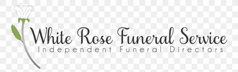 White Rose Funeral Service LTD City Of Wakefield Ilkley Huddersfield, PNG, 2310x700px, City Of Wakefield, Brand, Calligraphy, City Of Leeds, Funeral Download Free
