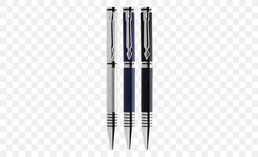 Ballpoint Pen Metal Pens Silver Paper Clip, PNG, 500x500px, Ballpoint Pen, Aluminium, Ball Pen, Delta Brindes, Highlighter Download Free