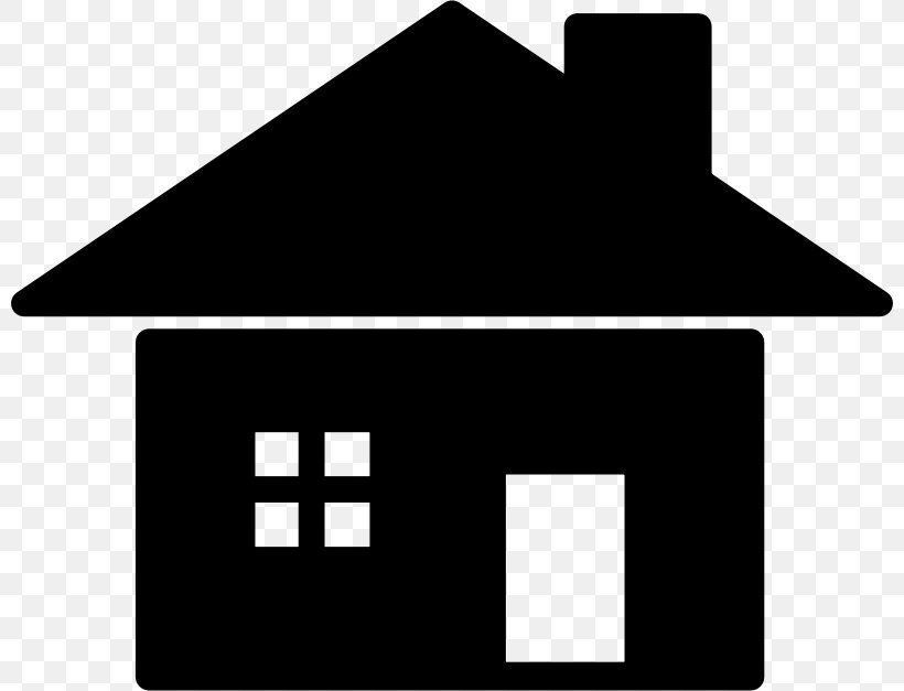 House Clip Art, PNG, 800x627px, House, Area, Black, Black And White, Brand Download Free