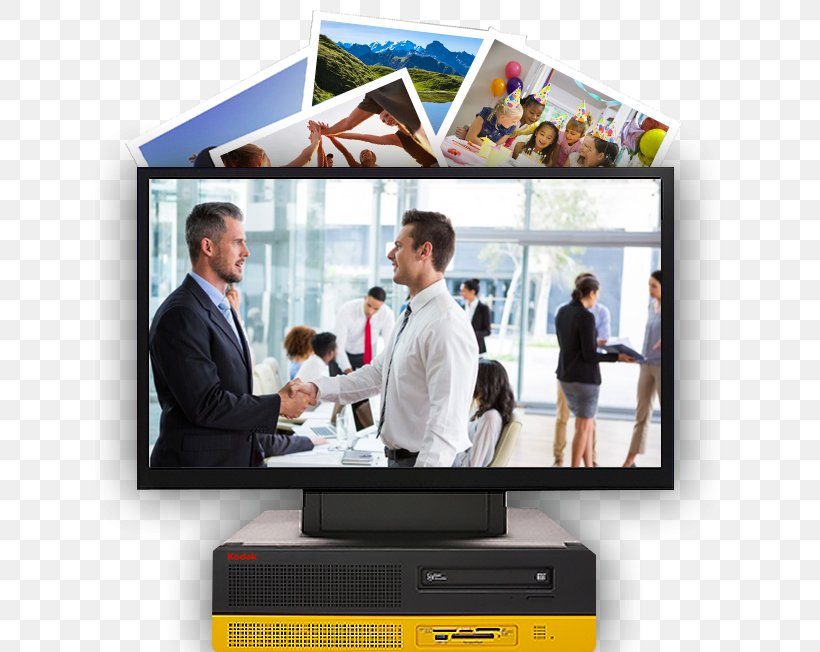 Kodak Television Tablet Computers Photography Flat Panel Display, PNG, 629x652px, Kodak, Business, Collaboration, Communication, Computer Monitor Download Free