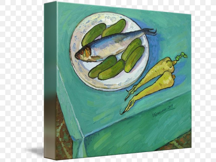 Painting Amphibian Fauna Fish, PNG, 650x614px, Painting, Amphibian, Artwork, Fauna, Fish Download Free