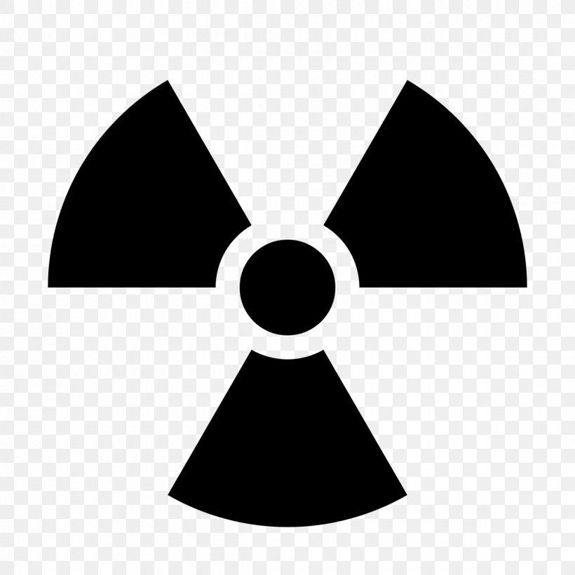 Radioactive Decay Radiation Hazard Symbol Clip Art, PNG, 1200x1200px, Radioactive Decay, Biological Hazard, Black, Black And White, Dangerous Goods Download Free