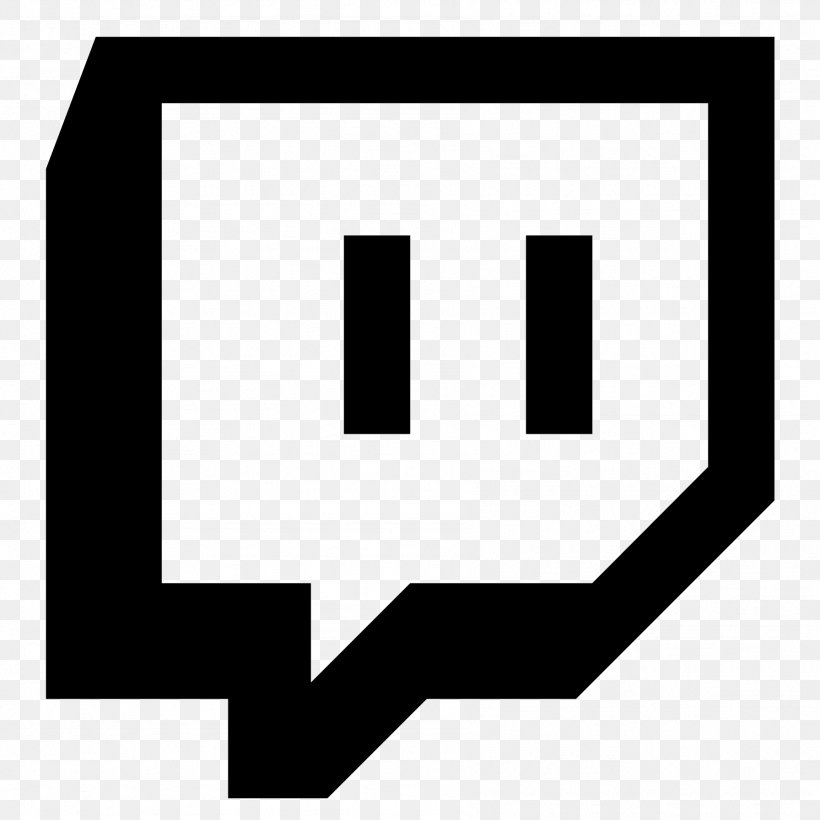 Twitch NBA 2K League Streaming Media Minecraft, PNG, 1792x1792px, Twitch, Area, Black, Black And White, Brand Download Free