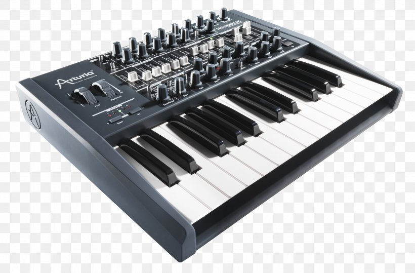 Arturia MiniBrute Sound Synthesizers Steiner-Parker Synthacon Analog Synthesizer, PNG, 3380x2224px, Arturia Minibrute, Analog Synthesizer, Arturia, Digital Piano, Electric Piano Download Free
