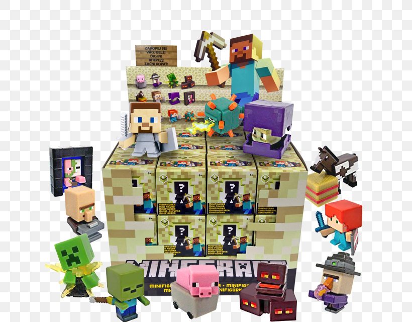 Minecraft Toy Mattel, PNG, 640x640px, Minecraft, End Stone, Lego Minifigure, Mattel, Series 6 Exam Download Free